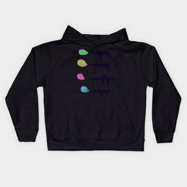 Bubble Gun Kids Hoodie by Tobe_Fonseca